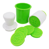 6pcs/set Cartoon Stamps Moulds Christmas Tree Cookie Tools Cake