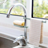 Sink Hanging Storage Rack Storage Holder Sponge Bathroom Kitchen Faucet