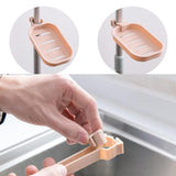 Sink Hanging Storage Rack Storage Holder Sponge Bathroom Kitchen Faucet