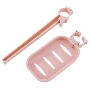 Sink Hanging Storage Rack Storage Holder Sponge Bathroom Kitchen Faucet