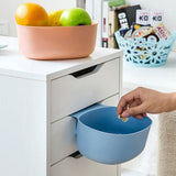 Kitchen Hanging Garbage Waste Bin Can Trash Barrel Storage