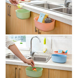 Kitchen Hanging Garbage Waste Bin Can Trash Barrel Storage